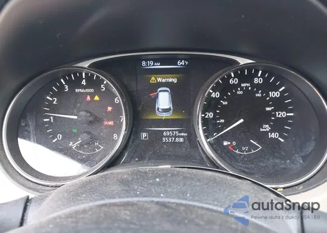 2016 Nissan Rogue Sv z USA, uszkodzony, nr VIN KNMAT2MT3GP645190